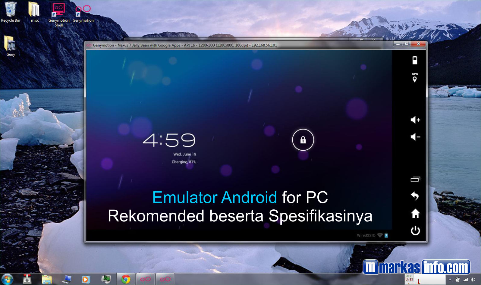 Emulator Android for PC Rekomended beserta Spesifikasinya | Markas Info